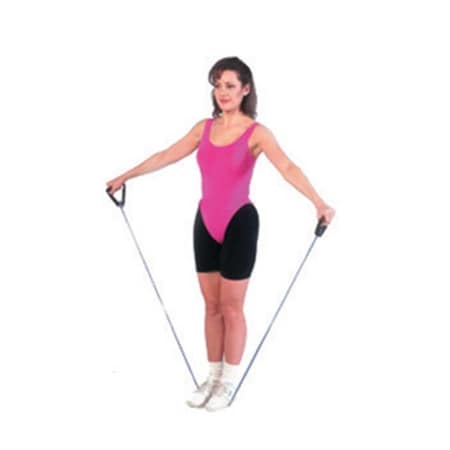 Step-Up Relief Exercise Tubing with Handles Exerciser - 36 Inch - Tan - XX-Easy ST70562